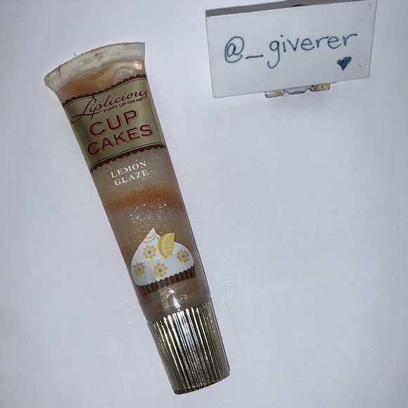 Lemon Glaze Liplicious Cupcakes Collection Sealed Bath & Body Works - Picture 1 of 8